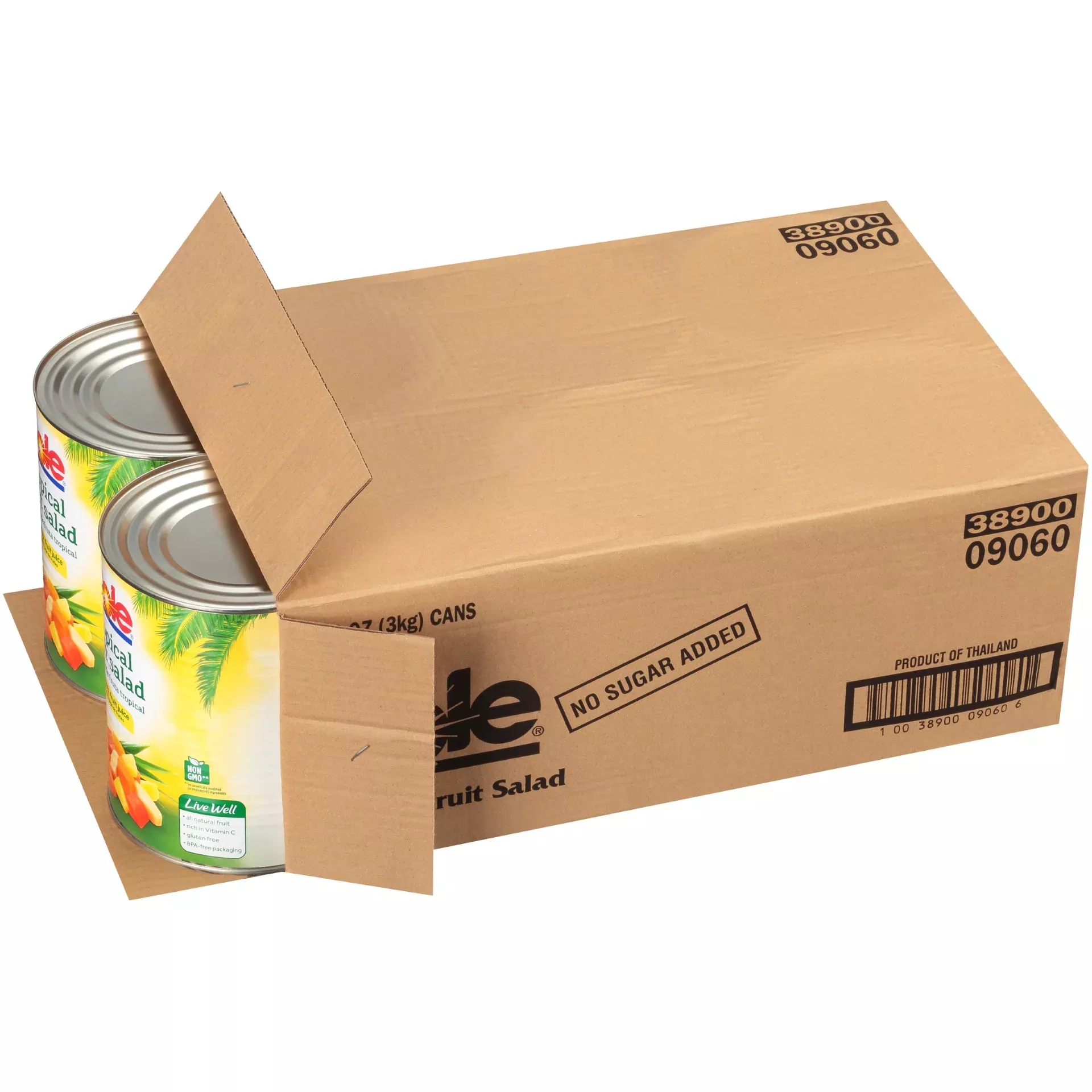Dole Tropical Fruit Salad in Juice 106.1920 Ounce Size - 6 Per Case