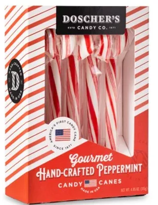 Doscher's Candy Cane Peppermint - 5ct