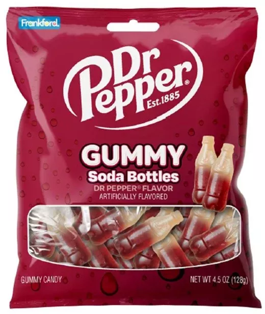 Dr Pepper Gummy Soda Bottles - 4.5 oz