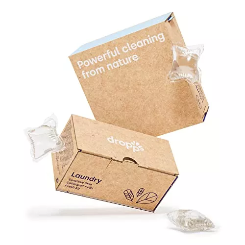 Dropps Sensitive Skin Laundry Detergent Pods: Fresh Air 160 Count He C