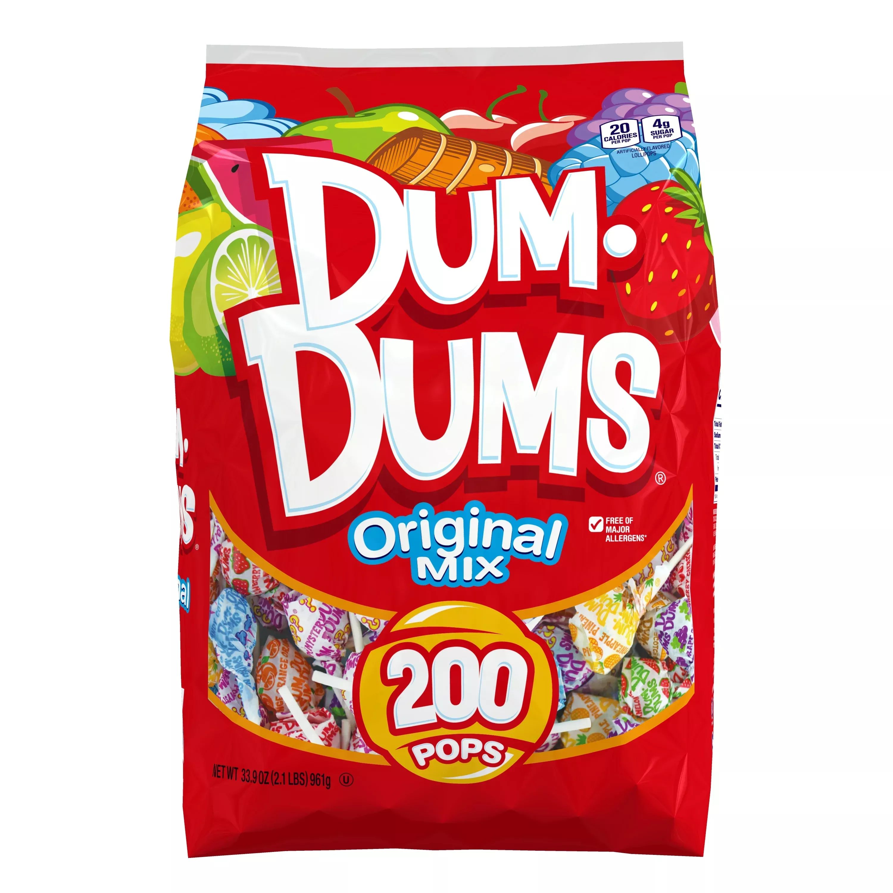 Dum Dum Pops Original 200ct