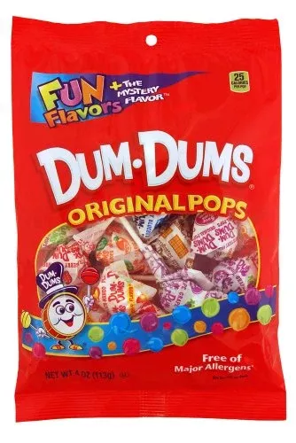 Dum Pops Peg Bag 3.5 oz Single Bag