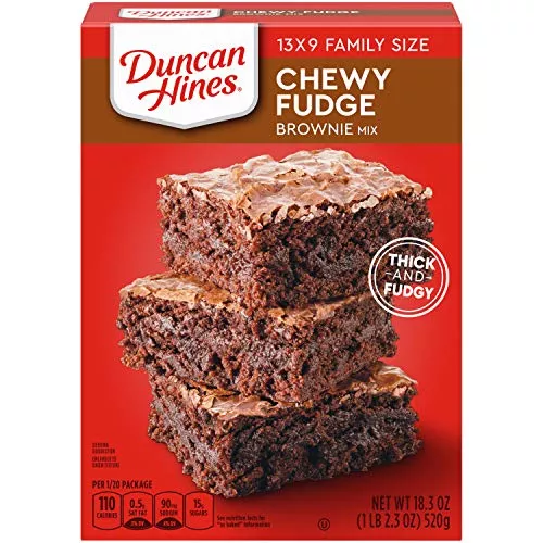 Duncan Hines Mix D/h Fudge 18.3 oz Single Box