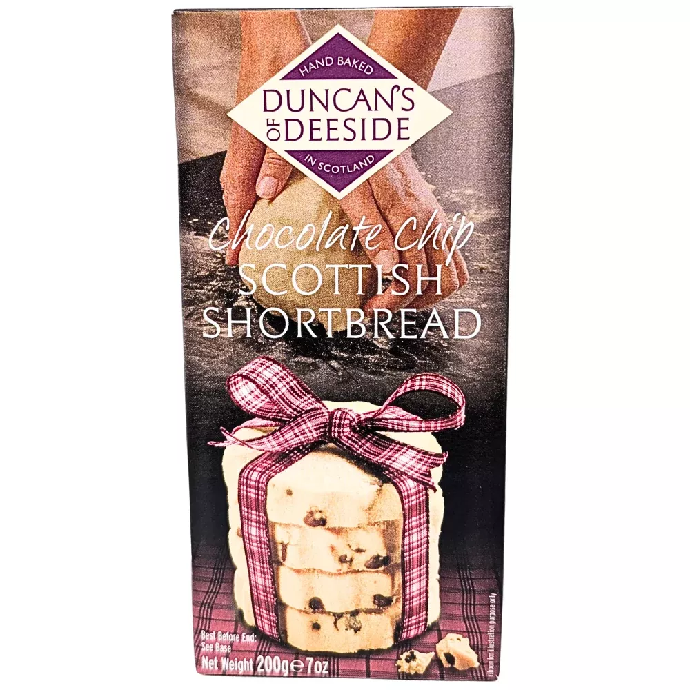 Duncan's Chocolate Chip Scottish Shortbread (Scotland) - 200g