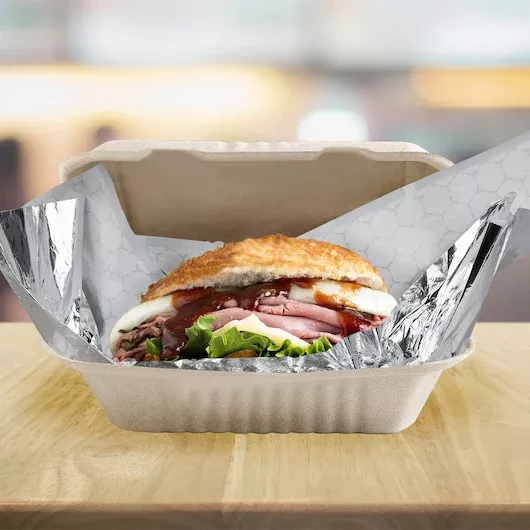 Durable Packaging Foil Laminated Sheets 2 -500 Each - 2 Per Case