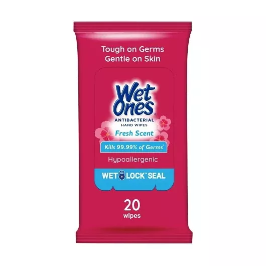 Edgewell Personal Care Wet Ones Fresh Scent 10 - 20 Cnt - 20 Count - 10 Per Case