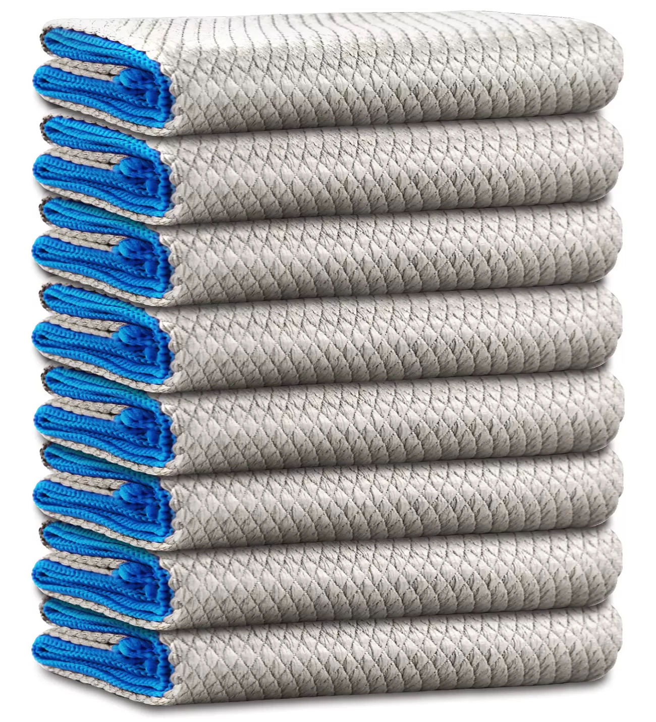 Ekedalen Miracle Microfiber Cleaning Cloths - Streak Free, Lint Free,