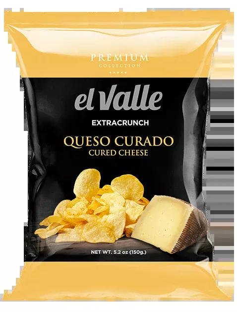 El Valle CURED CHEESE PREMIUM COLLECTION CHIPS, 4.82 oz | 150g