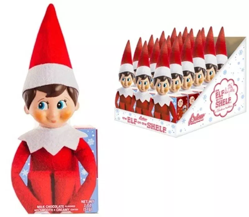Elf on the Shelf Chocolate Candy Gift Box - 2 oz