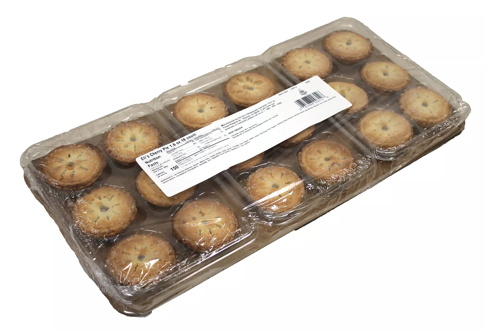 Eli's Cheesecake Mini Apple Pie, 1.5 Ounce, 72 Per Case