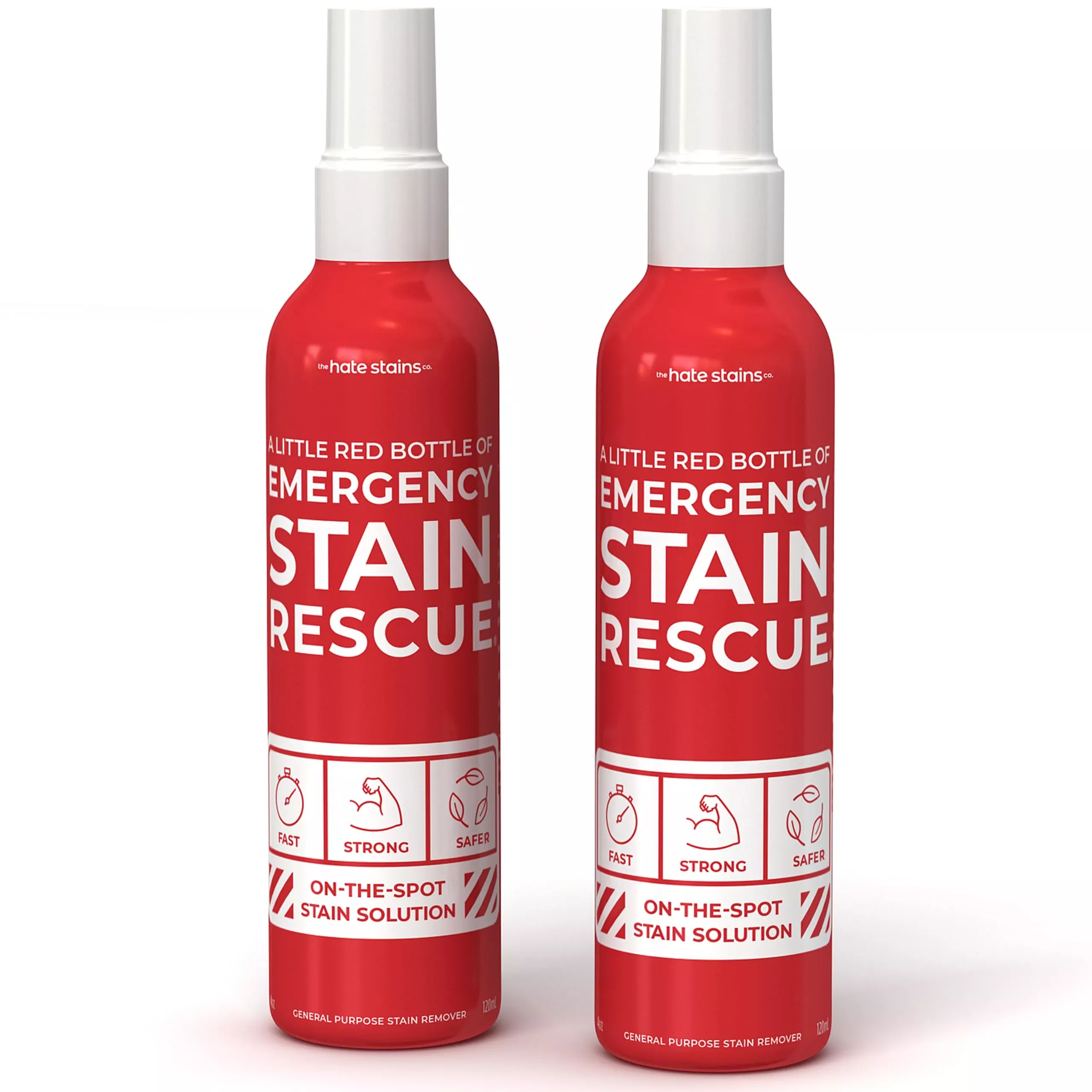 Emergency Stain Remover Spray - 4Oz Laundry Stain Remover For Clothes, Upholstery Fabric, Carpet - Works On Most Blood, Grass, C