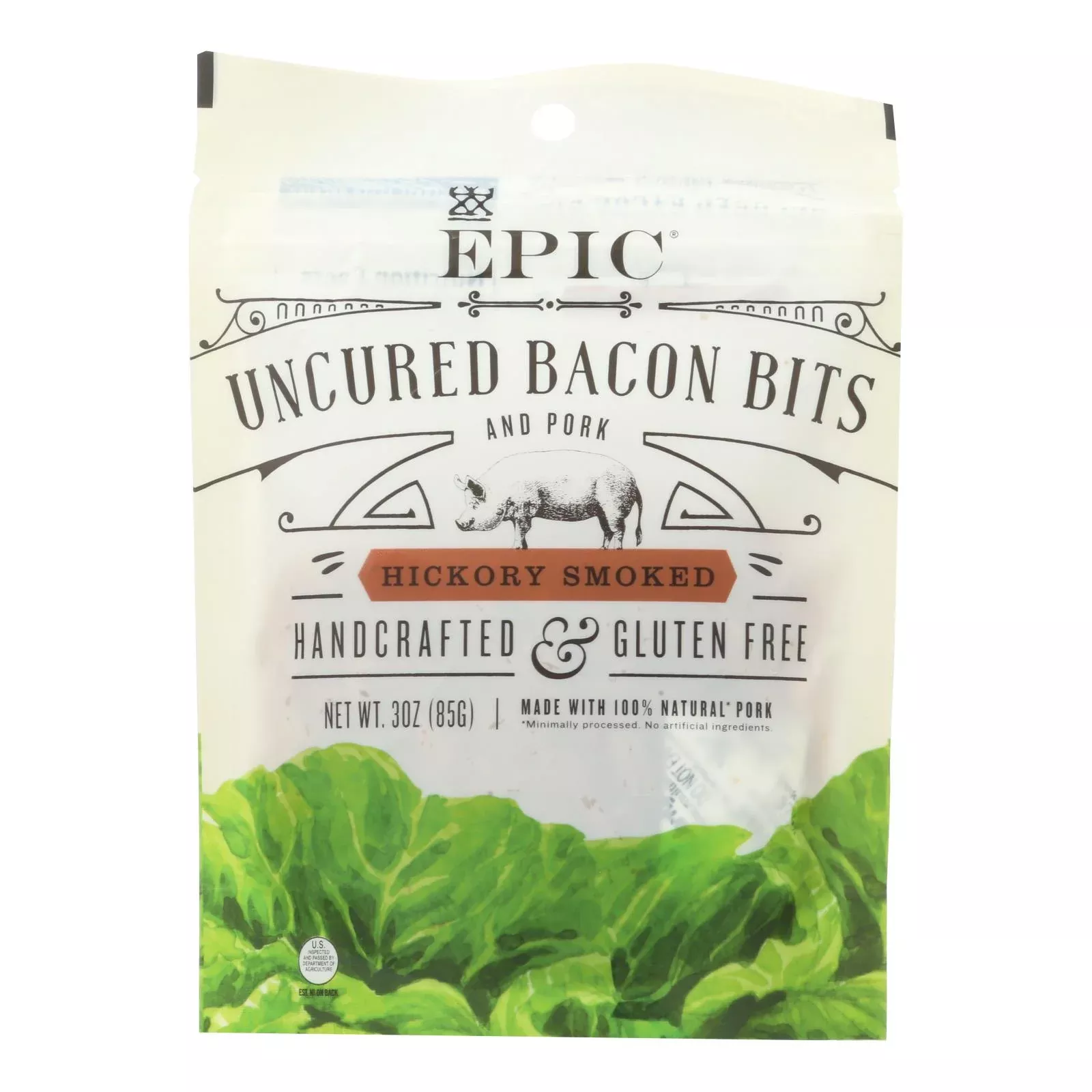 Epic - Bites - Bacon - Hickory Smoked - Case of 10 - 3 Ounce