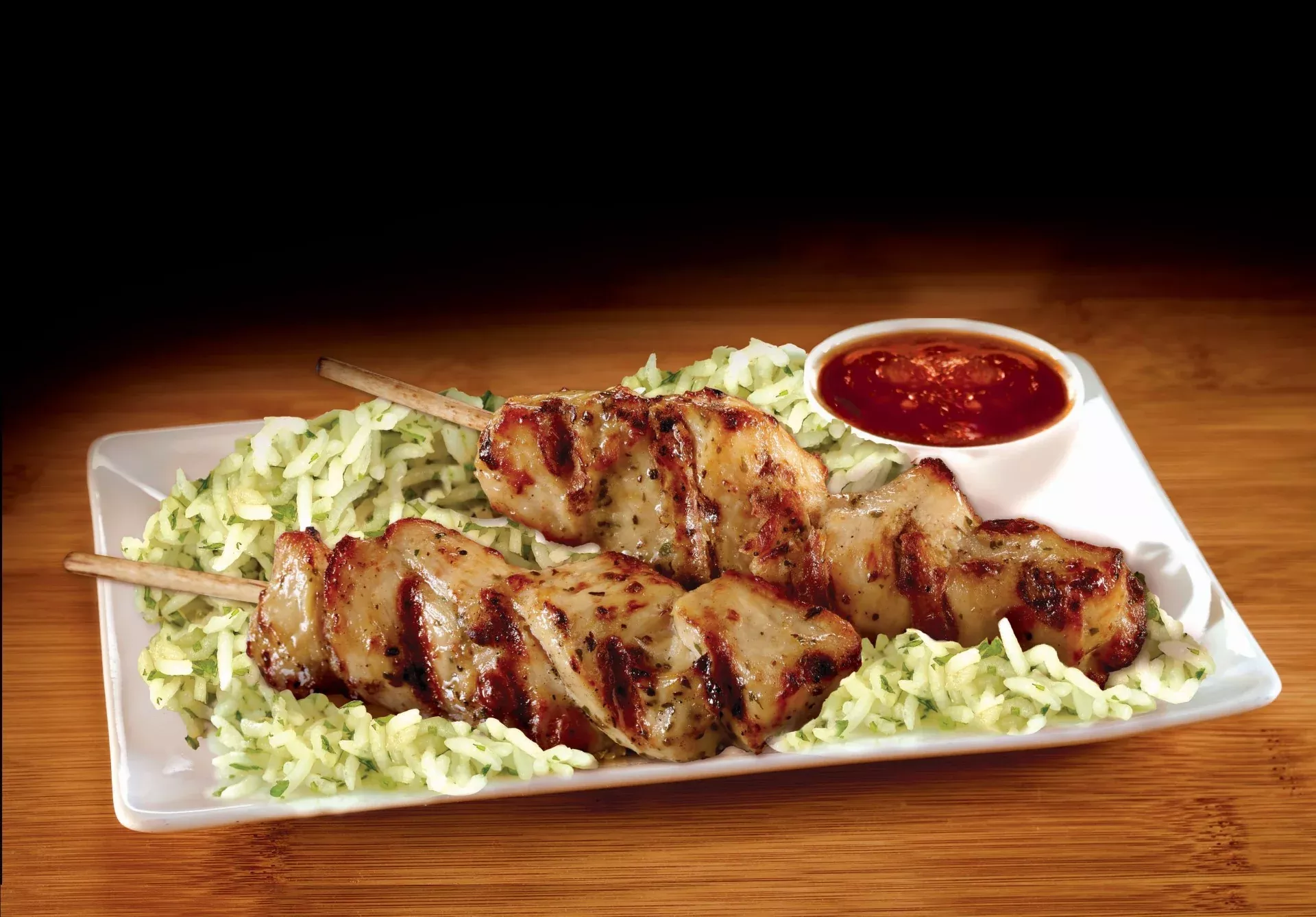 Expresco Foods Expresco Fully Cooked Skewered Chicken Thigh 24 Count Packs - 2 Per Case