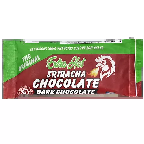 Extra Hot Sriracha Dark Chocolate 1.3 oz. Bar