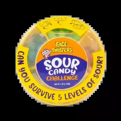 Face Twister Sour Candy Challenge 1.76 oz.