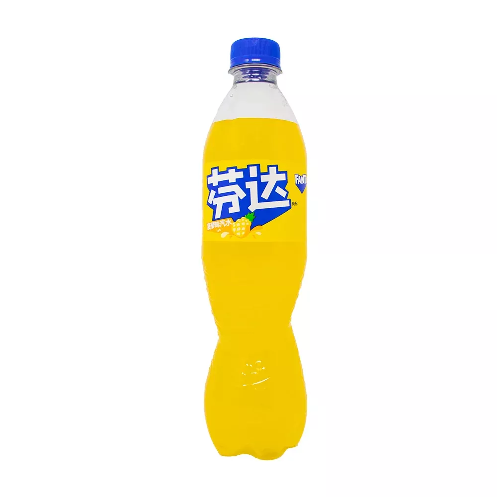 Fanta Pineapple Soda (China) - 500mL