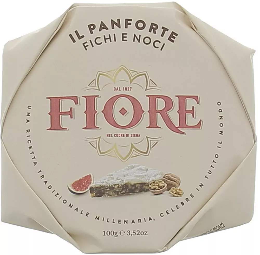 Fiore Panforte Fichi e Noci Hand Wrapped,8 oz | 227g