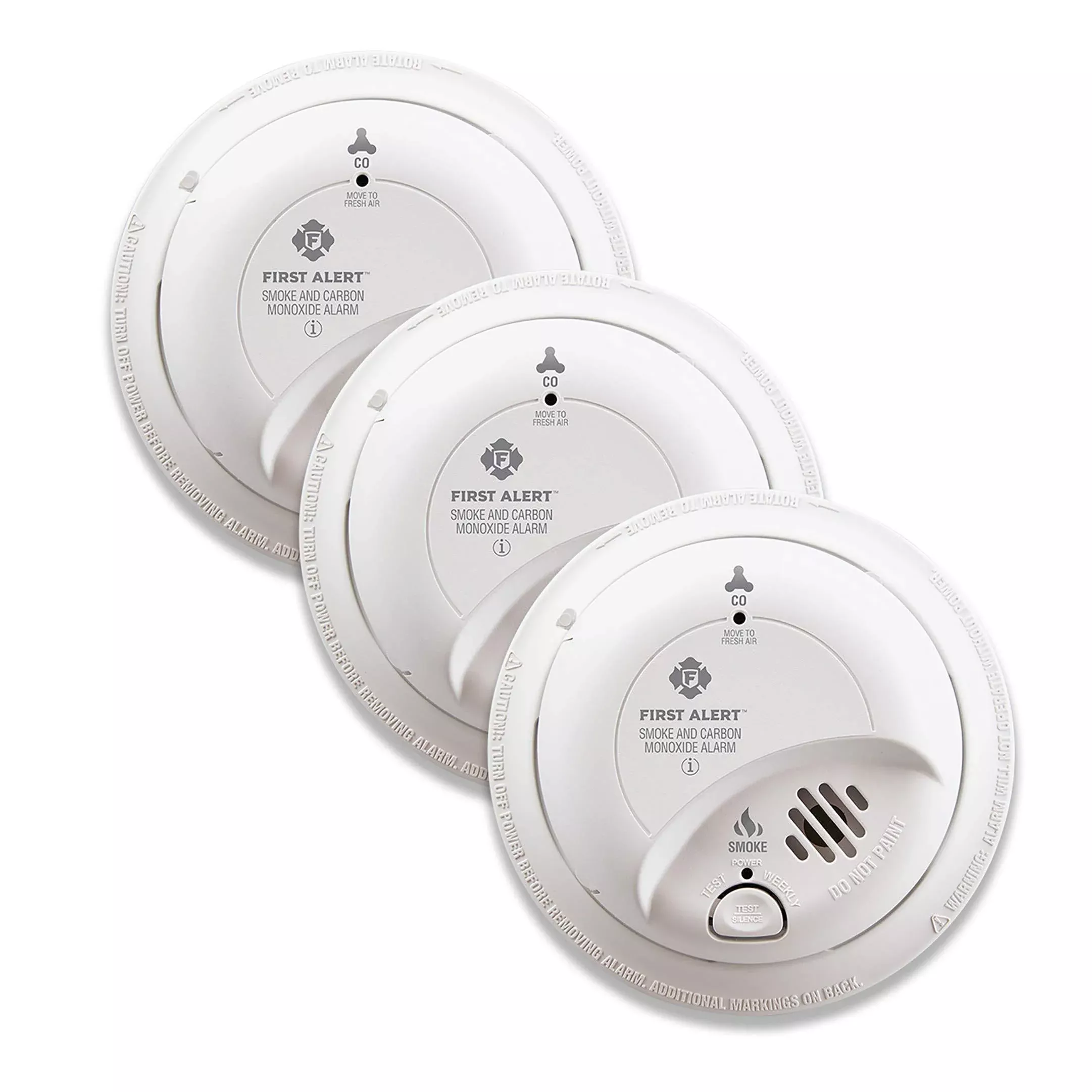 First Alert Brk Sc9120B-3 Hardwired Smoke And Carbon Monoxide (Co) Det