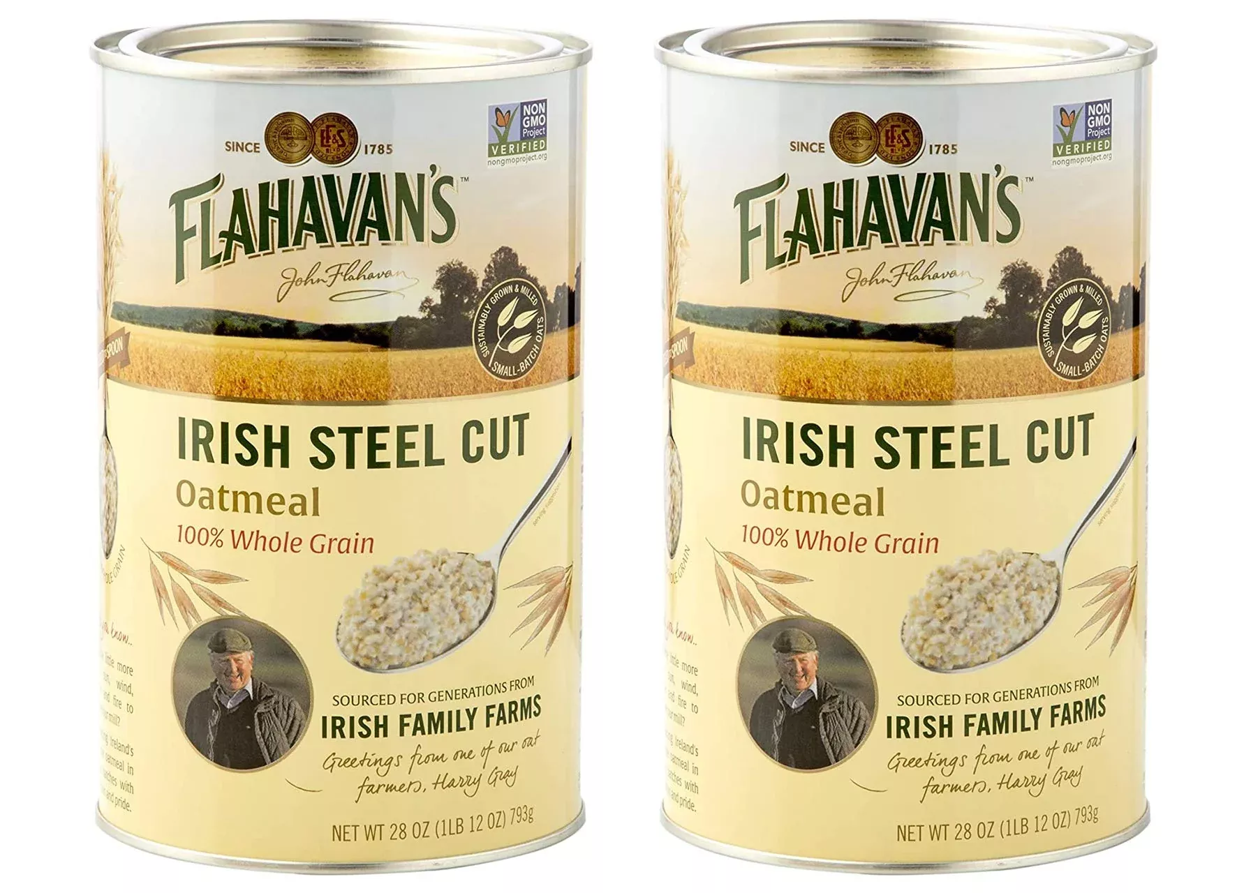 Flahavan'S Irish Steel Cut Oatmeal Pack Of 2