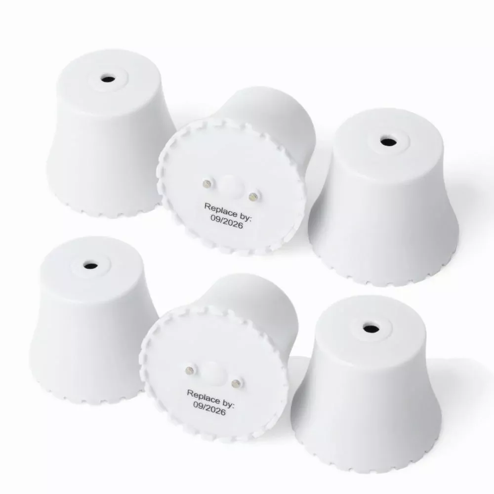 Flood Buzz Water Leak Alarm - 6 Pack; Reusable With Factory Installed