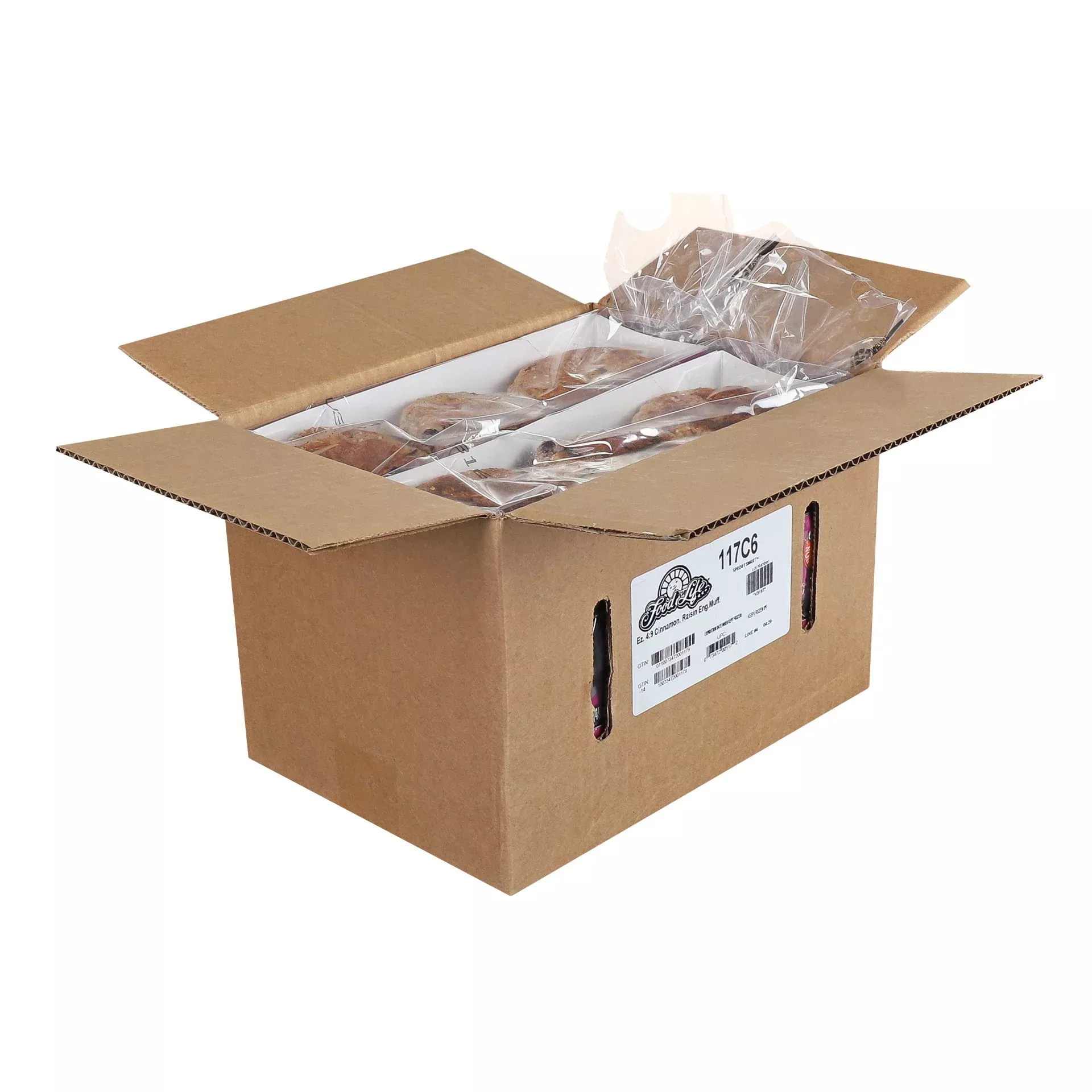 Food For Life Frozen Food for Life Organic Ezekiel : Sprouted Grain Cinnamon Raisin English Muffin 16 Ounce Size