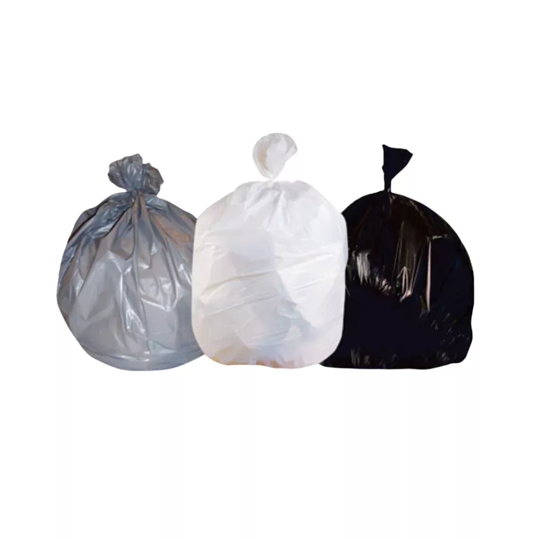 Food Service Trash Can Liners 37x46 44-Gallon 12 Mic Natural Color (250ct)