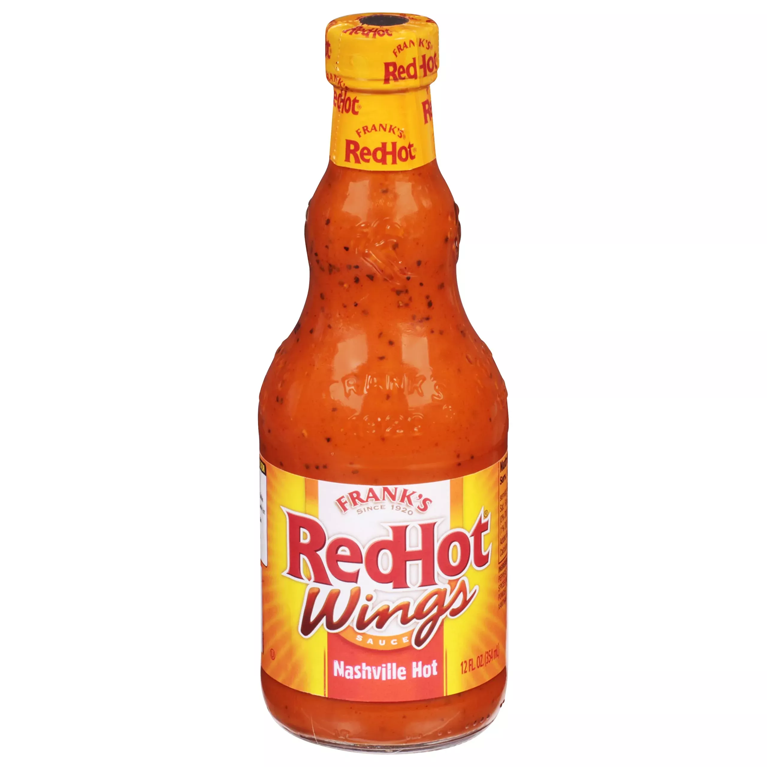 Frank'S Redhot Nashville Hot Wings Sauce, 12 Fl Oz (Pack Of 5)