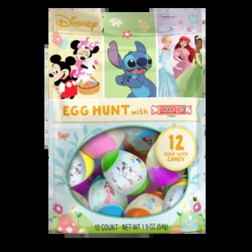 Frankford Disney 12 Count Smarties Egg Hung 1.9 oz. Bag