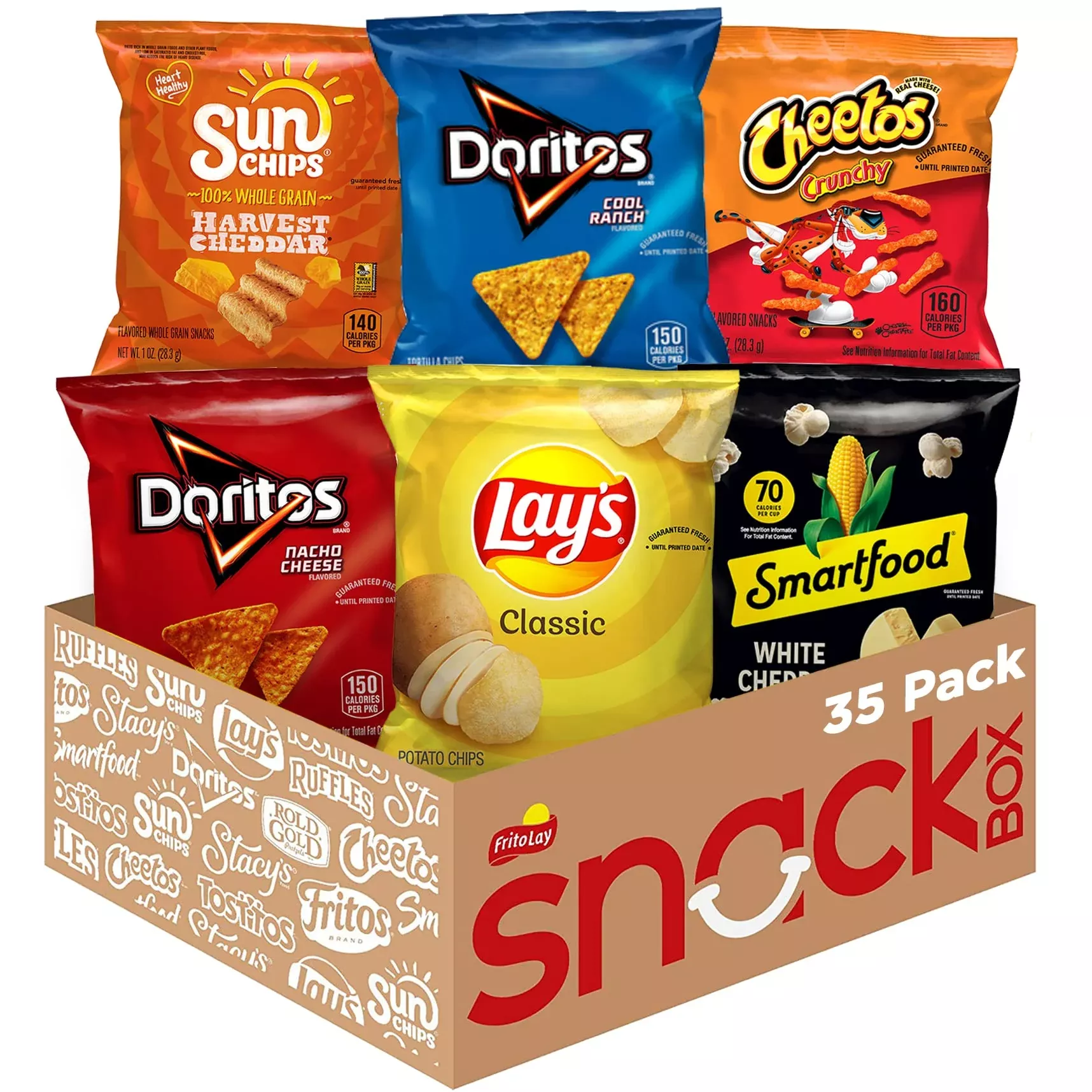 Frito Lay Classic Mix Variety Pack, (Pack Of 35)
