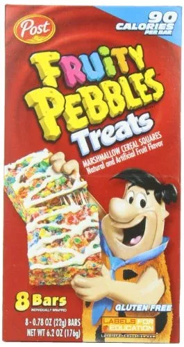 Fruity Pebbles Fruity Pebble Treats Bar 8 Per Box