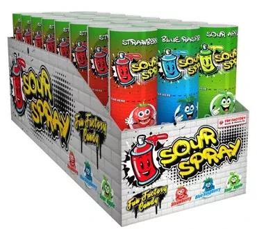 Fun Factory Sour Spray Candy - 24ct