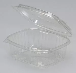 Genpak - Hinged 7.25 X 6.38 X 3 Clear Hinged Deli High Dome Container 2 - 100 - 100 Each - 2 Per Case