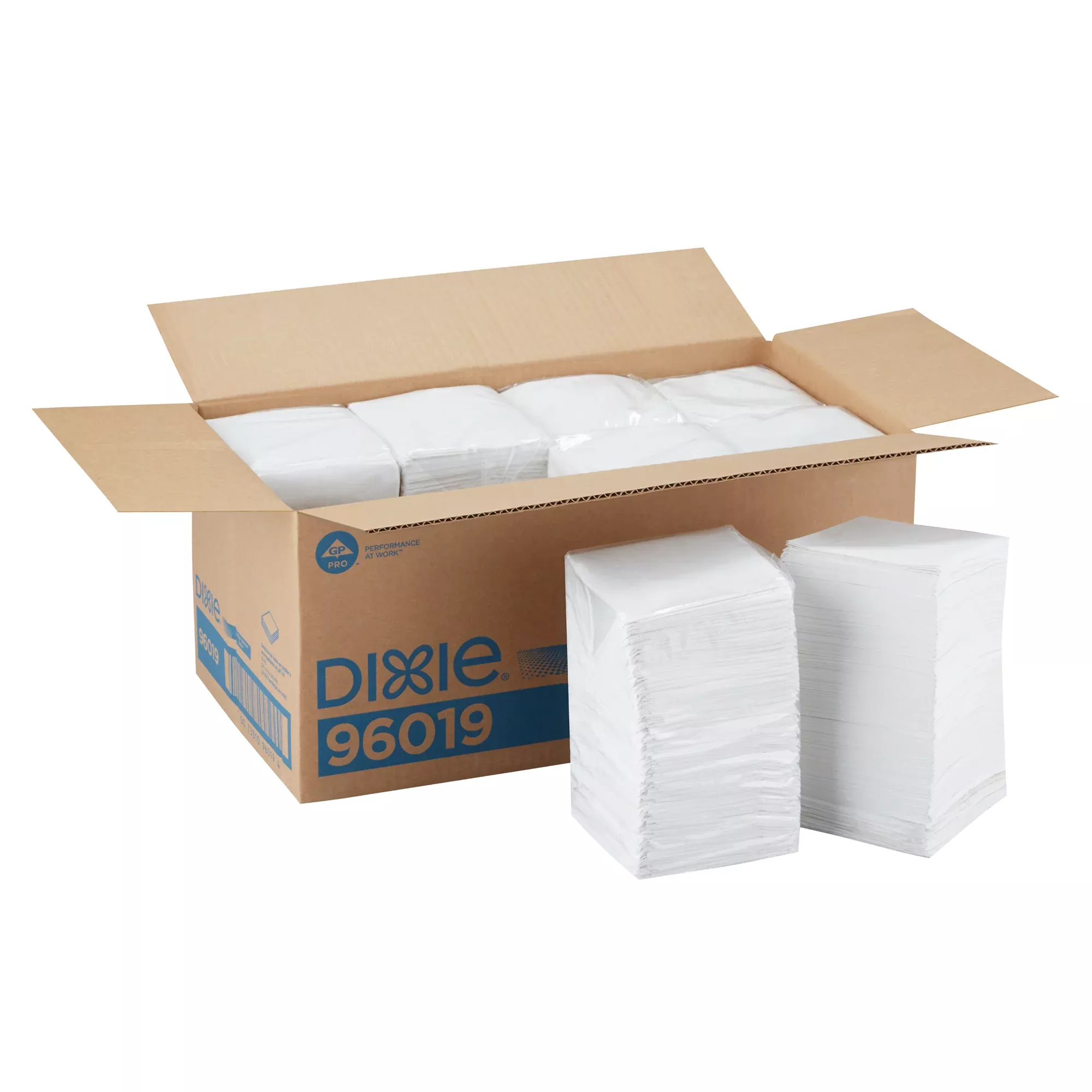 Georgia Pacific Commercial Dixie(r) 1/4-Fold 1-Ply Beverage Napkin By Gp Pro (georgia-pacific) 9.5" X 9.5" White 4 000 Napki - 1 Count - 8 Per Case