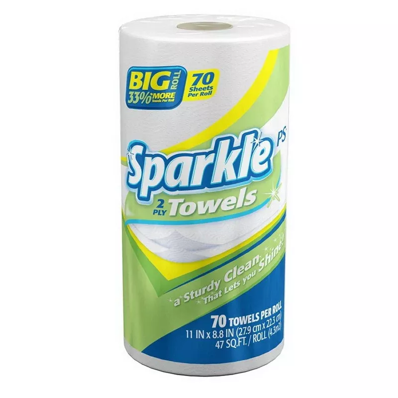 Georgia Pacific Commercial Sparkle Professional Series(r) 2-Ply Perforated Paper Towel Rolls By Gp Pro (georgia-pacific) 30 Ro - 2100 Count - 1 Per Case