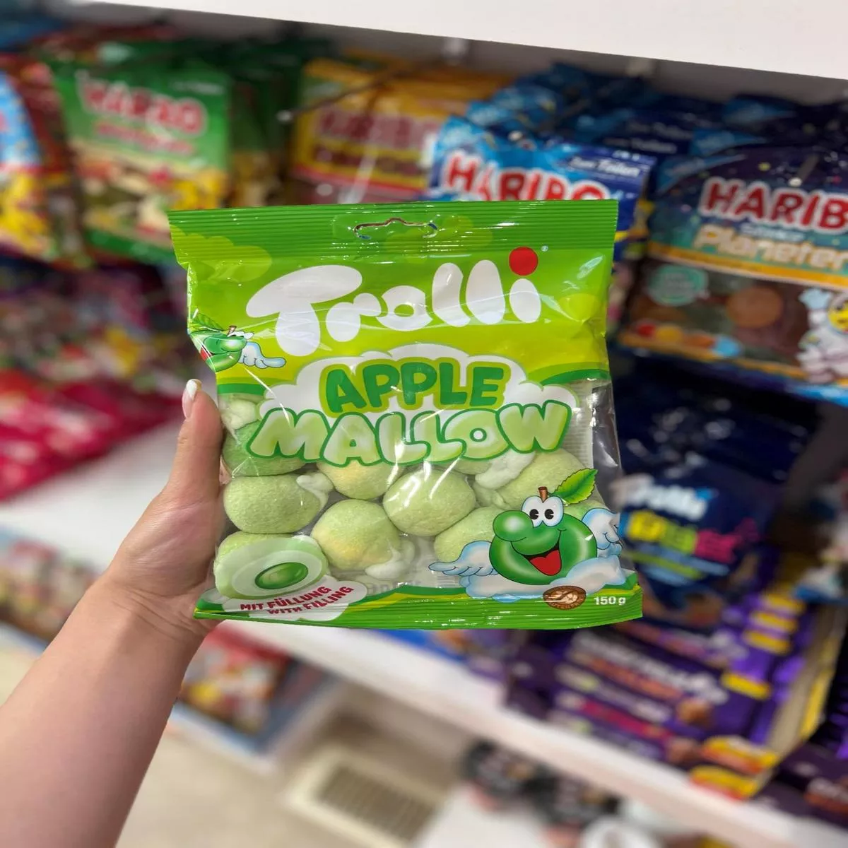 (GERMANY) TROLLI APPLE MALLOW – 150G