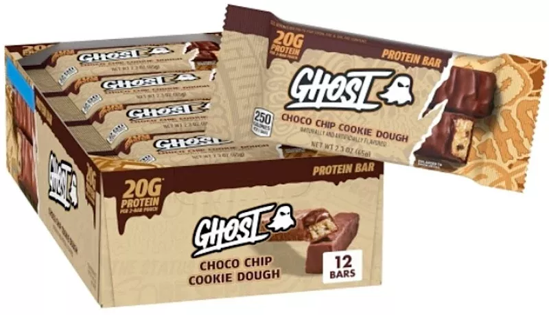 Ghost Cookie Dough Protein Bar - 2.3 oz 12ct