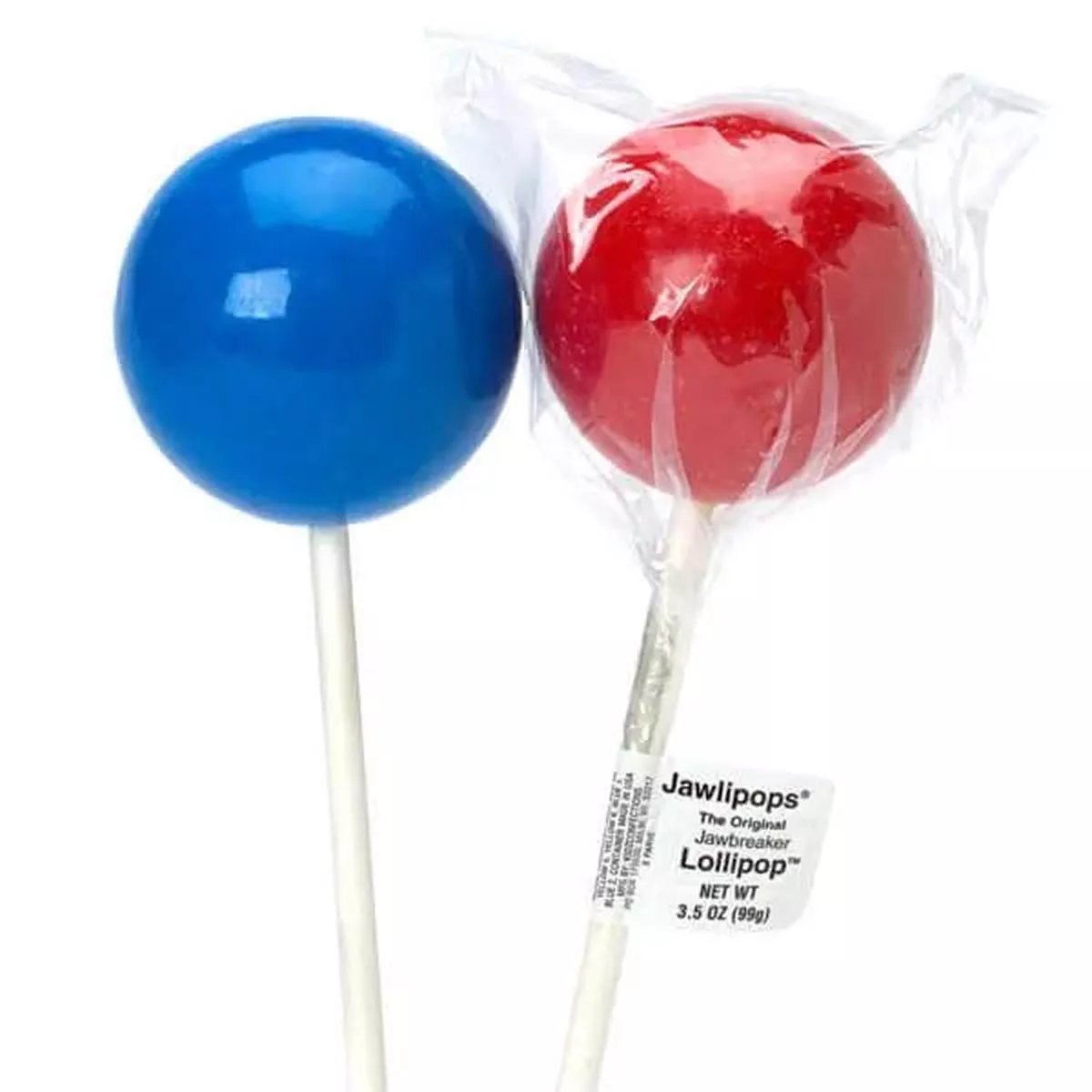 Giant Jawbreaker Lollipops - Assorted Colors: 12-Piece Box