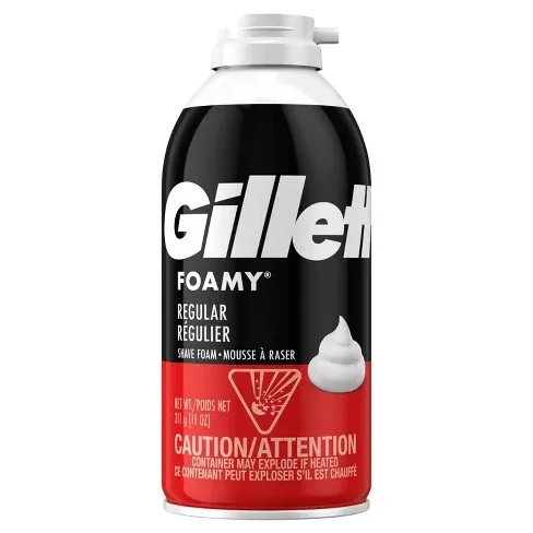 Gillette Shaving Foamy 11 oz Single Box
