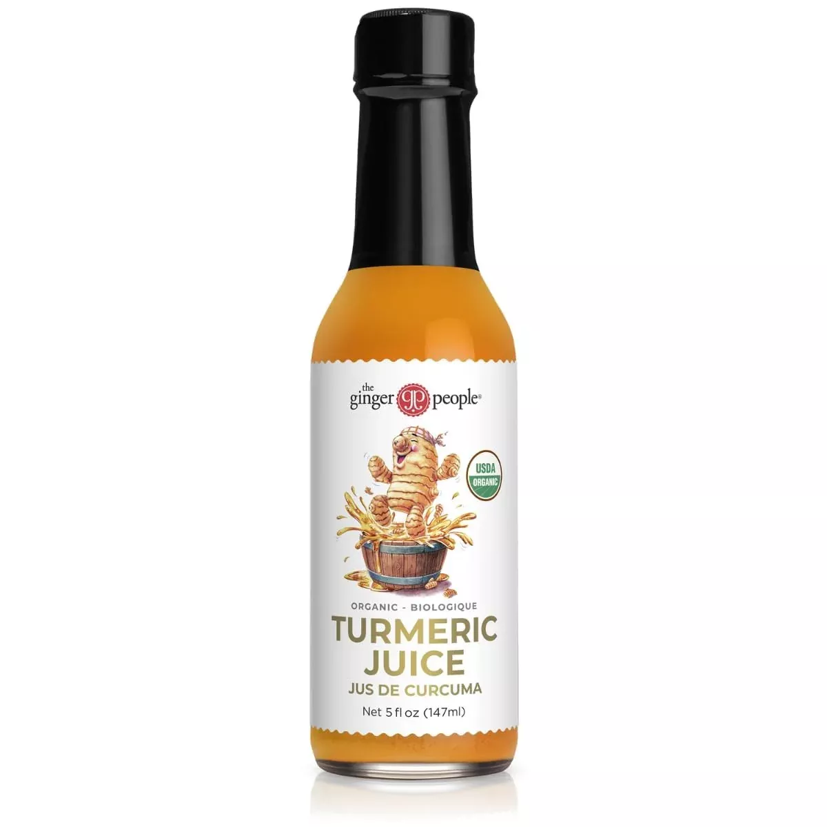 The Ginger People Organic Turmeric Juice, 5 Fl Oz (Pack Of 1)