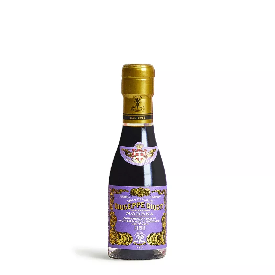 Giuseppe Giusti Condiment with Balsamic Vinegar of Modena and Figs, 3.4 FL OZ | 100ML