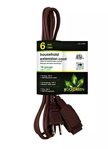 Go Green Power Inc. Cord 6ft Single Box