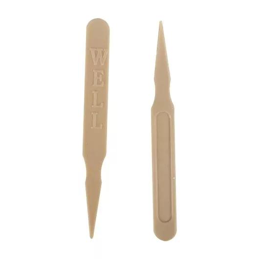 Goldmax Industries Inc Goldmax Well Steak Plastic Marker 10 - 500 Each - 10 Per Case