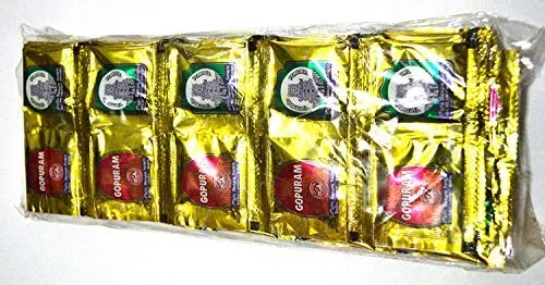 Gopuram Haldi & Kumkum Thamboolam Pack (50 Kumkum + 50 Turmeric) (5 Pack)