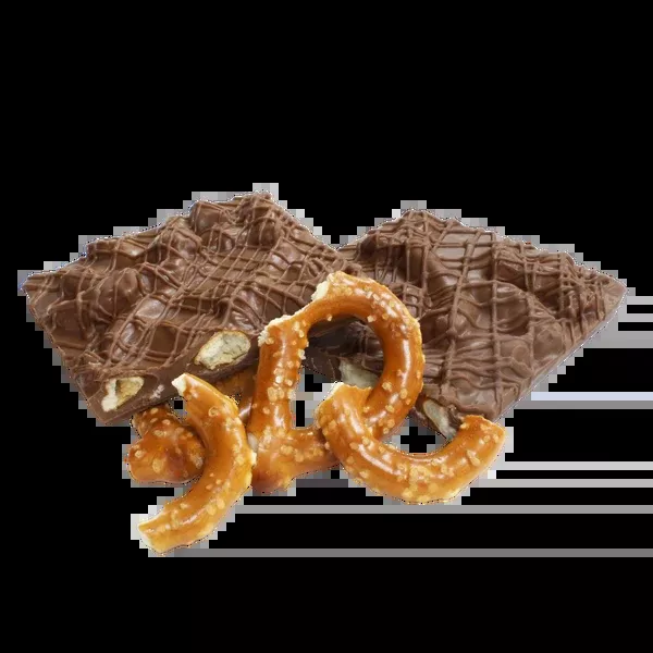 Gourmet Milk Chocolate Pretzel Bark 1 lb. Box