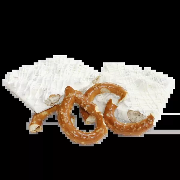 Gourmet White Chocolate Pretzel Bark 1 lb Box