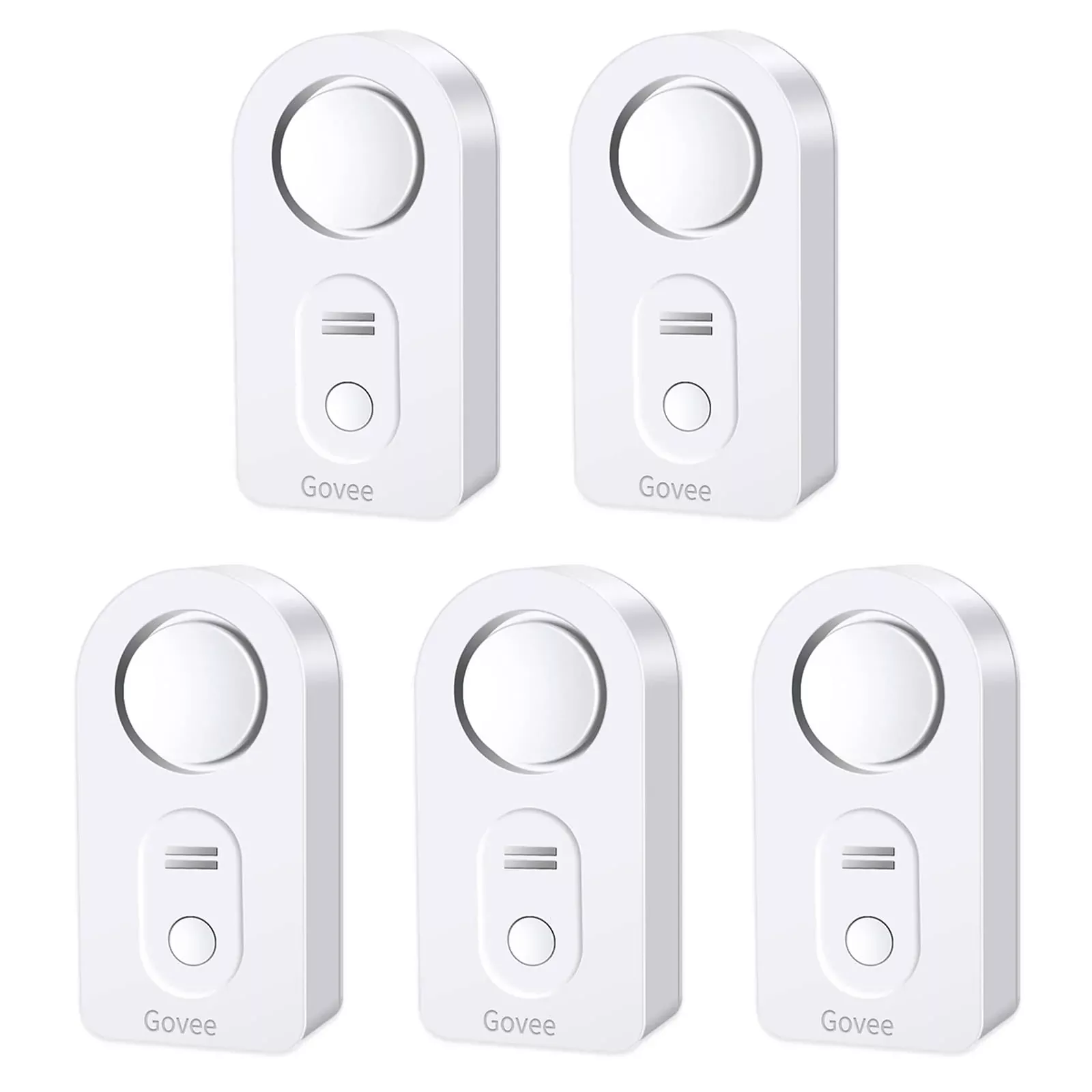 Govee Water Leak Detectors 5 Pack, 100Db Adjustable Audio Alarm Sensor