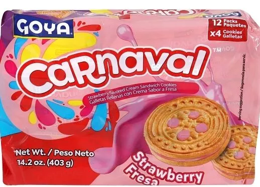 Goya Carnaval Strawberry Cook Drink Mix 14.2 g