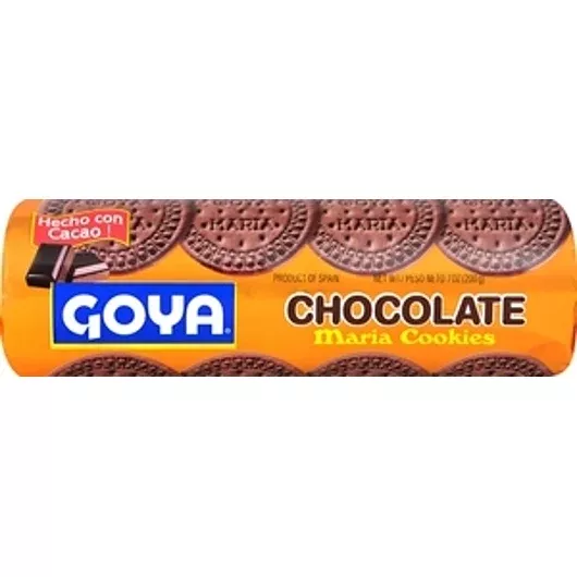 Goya Foods Goya Chocolate Maria Cookies 7 Ounce Size - 16 Per Case