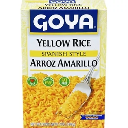 Goya Foods Yellow Rice Mix 7 Ounce Size - 12 Per Case