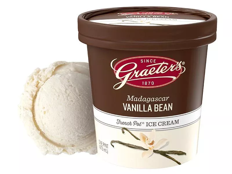 Graeters Madag Brbn Vanilla Bean 8 Per Sleeve